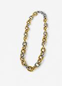 Dual Chunky Two Tone Necklace