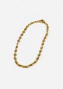 Archive Shield Link Necklace in Gold image