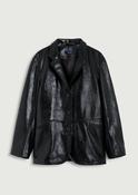 Luciano Leather Jacket in Black image