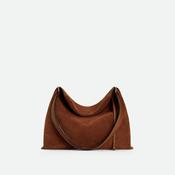 Penelope Suede Tote Bag S in Brown image