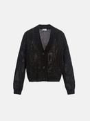 Boxy Cardigan in Brown