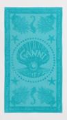 Beach Jacquard Towel In Blue