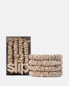 Pure Silk Skinny Scrunchies Blonde - Slip