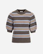 Poupette Stripped Sweater in Blue image