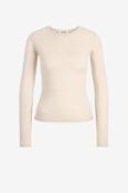 Finest 100% Cashmere Knit in Ivory Glow