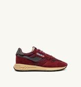 Reelwind Low Sneakers in Red &amp; Cordovan image