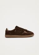 Tb490 Rife Leather Sneakers in Chocolate Brown image