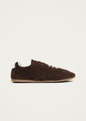 Tb24 Suede Sneakers in Chocolate Brown image