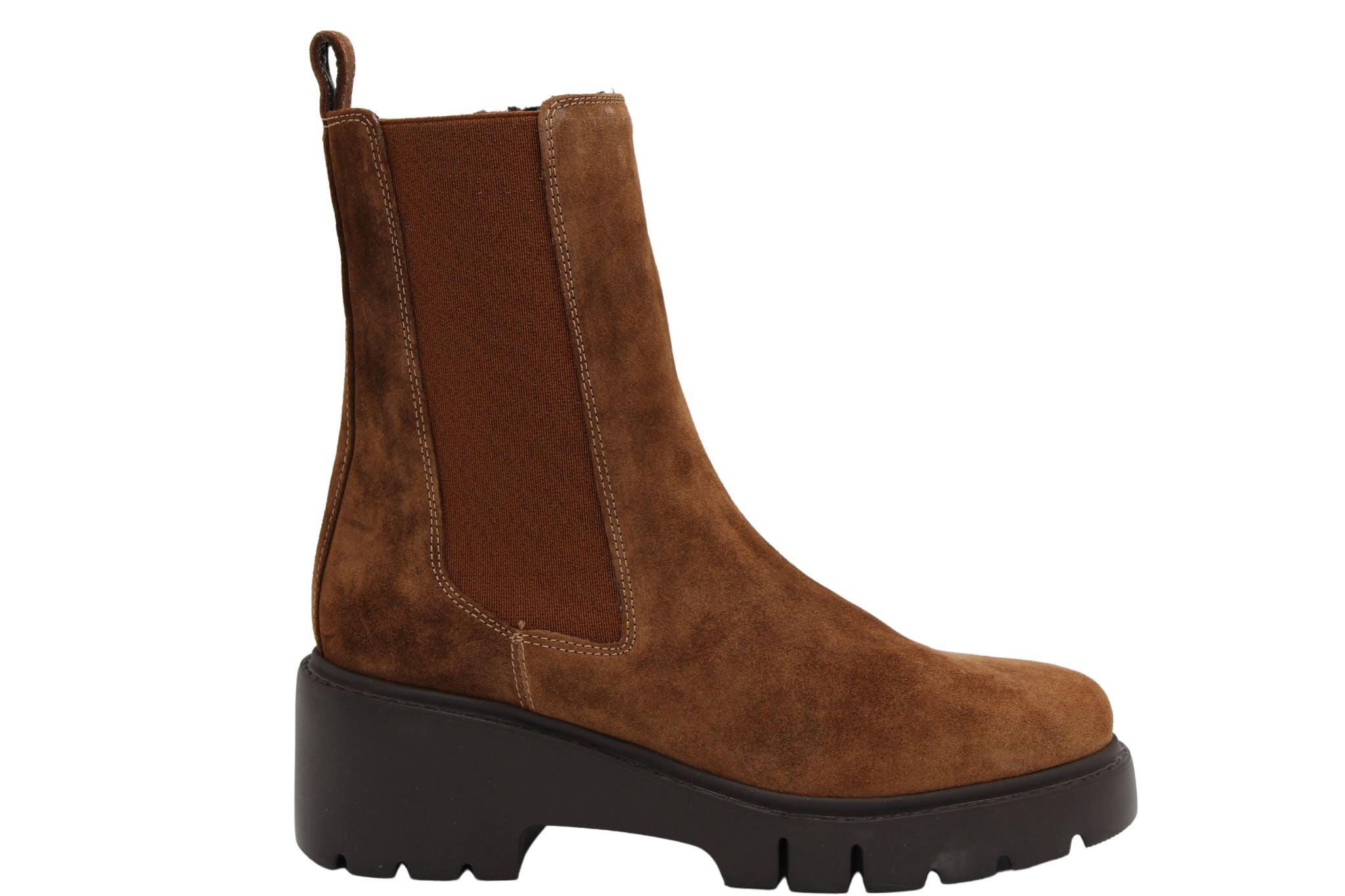 UNISA JEWEL Tan Suede Ankle Boot in Kildare GetLocal Ireland