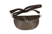 FABUCCI Brown Leather Bum Bag JADEN image