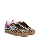 ANOTHER TREND Animal Mix Print  Trainer A034-89