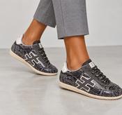 ANOTHER TREND Grey Print Low Rise Trainer A078 image
