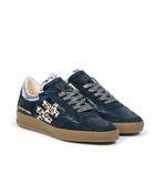 ANOTHER TREND Navy  Blue Metallic Trainer A034-87 image