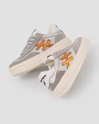 ANOTHER TREND Silver Orange Platform Trainer image