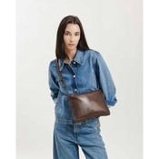 BIBA Dark Brown  Leather Crossbody Bag PORTLAND image