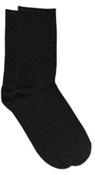 Black Glitter Ankle Socks LUCINDA image