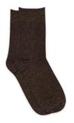 Brown Glitter Ankle Socks LUCINDA image