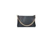 FABUCCI Black Leather Clutch Bag ESTHER