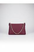 FABUCCI Burgundy Leather Clutch Bag ESTHER image