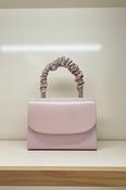 FABUCCI  Pink  Shimmer Leather  Handbag image