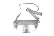 FABUCCI Silver  Leather Sling Bag JEAN image