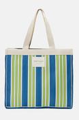 FULLAH SUGAH Blue Stripe Shopper Bag
