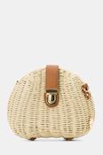 FULLAH SUGAH Wicker Box Bag with Strap