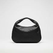 Fabucci Black Woven Shoulder Handbag image