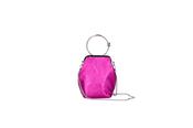 Fabucci Cerise Pink Metallic Leather Purse  Style Bag Leslie image
