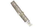 FABUCCI  Cream Print Handbag Strap