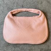 Fabucci Dusty Pink Woven Shoulder Bag image