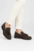 GABOR Brown Suede Loafer HAMBLE image