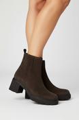 Gabor Brown Suede Block Heel Ankle Boot MOUNTAIN image