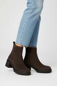 Gabor Brown Suede Block Heel Ankle Boot MOUNTAIN image