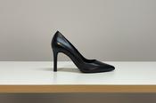 LODI Black Leather Stiletto RACHEL