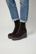 MARCO MOREO Brown Suede Platform Ankle Boot M0031 image