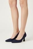 LODI Navy Suede Court Shoe GENIUS image