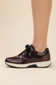 Gabor Rolling Soft Burgundy Trainer ARCO image