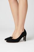 Gabor Black Suede Court Shoe DEGREE image