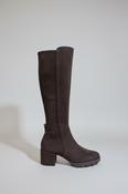 UNISA Brown Suede Knee Boot JERO image