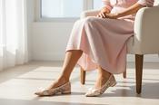 Fabucci Cream Polka Dot Ballet Flat A8009R