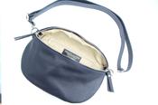 Fabucci Navy leather Bum Bag image