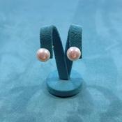 14k Gold 8.5-9mm Pearl Stud Earrings image
