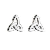 Sterling Silver Mini Trinity Stud Earrings image