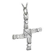 Sterling Silver St Brigids Cross Pendant