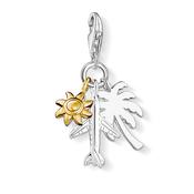THOMAS SABO Palm, Tree, Sun, Plane Charm