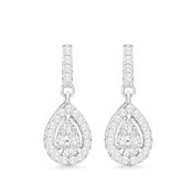 Sterling Silver Tear Drop Earrings image