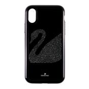 Swarovski Swan Fabric IPX Case  Black image