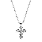 Newbridge Cross Pendant Clear image