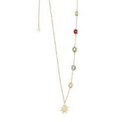 Multi Coloured Stones Necklace image